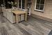 Keramische Tegels Italiaans Design "Due" Rustic Wood Oak Grey grijs 30x120x2