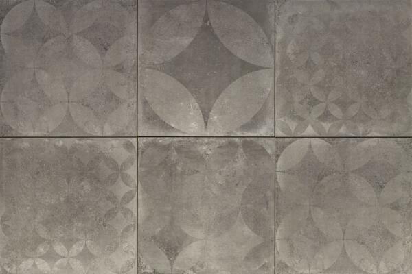 Cerasun 3+1 Concrete Decor Ash grijs 60x60x4